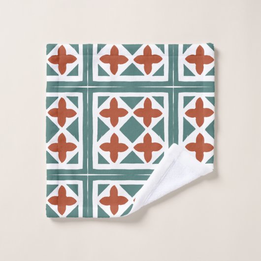 Andalusische Tegels 15 Bad Handdoek (Wasdoekje)