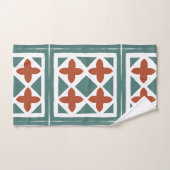 Andalusische Tegels 15 Bad Handdoek (Handdoek)