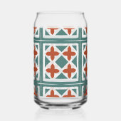 Andalusische Tegels 15 Blikvorm Glas (Achterkant)