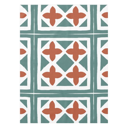 Andalusische Tegels 15 Tafelkleed (Voorkant)
