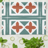 Andalusische Tegels 15 Theedoek (Gevouwen)