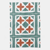 Andalusische Tegels 15 Theedoek (Verticaal)
