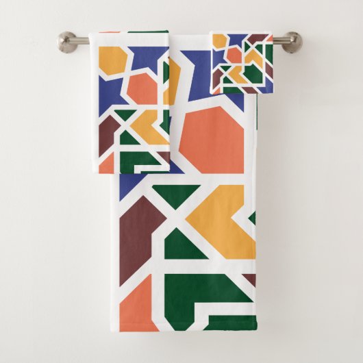 Andalusische Tegels 1 Bad Handdoek (Insitu)