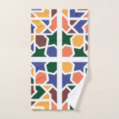 Andalusische Tegels 1 Bad Handdoek (Handdoek)