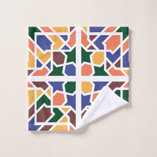 Andalusische Tegels 1 Bad Handdoek (Wasdoekje)