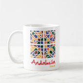Andalusische Tegels 1 Koffiemok (Links)