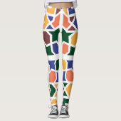 Andalusische Tegels 1 Leggings (Voorkant)