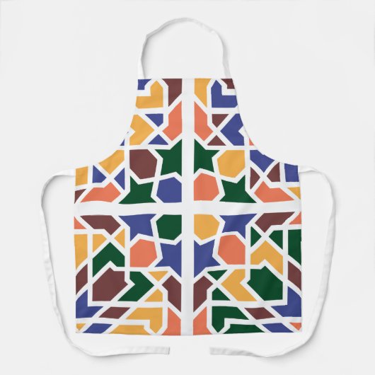 Andalusische Tegels 1 Schort (Voorkant)