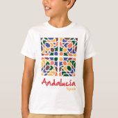 Andalusische Tegels 1 T-shirt (Voorkant)