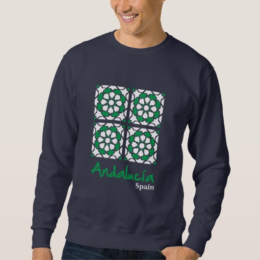 Andalusische Tegels 2 Trui (Voorkant)
