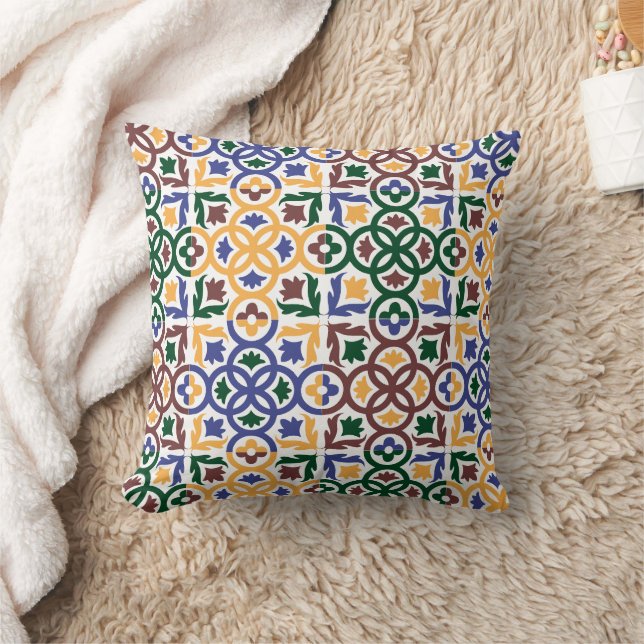 Andalusische Tegels 3 Kussen (Deken)