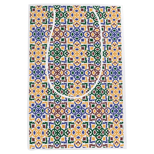 Andalusische Tegels 3 Medium Cadeauzakje (Voorkant)
