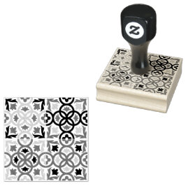 Andalusische Tegels 3 Rubberstempel