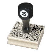 Andalusische Tegels 3 Rubberstempel (Stempel)
