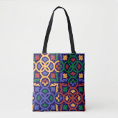 Andalusische Tegels 3 Tote Bag (Voorkant)