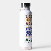 Andalusische Tegels 3 Waterfles (Rechts)