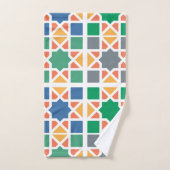 Andalusische Tegels 4 Bad Handdoek (Handdoek)