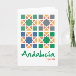 Andalusische Tegels 4 Kaart
