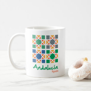 Andalusische Tegels 4 Koffiemok