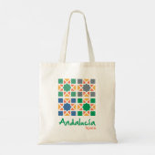 Andalusische Tegels 4 Tote Bag (Achterkant)
