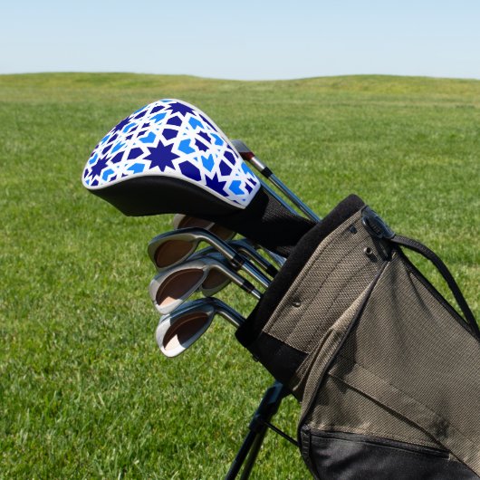 Andalusische Tegels 6 Golfheadcover (Insitu)