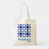 Andalusische Tegels 6 Tote Bag (Achterkant)