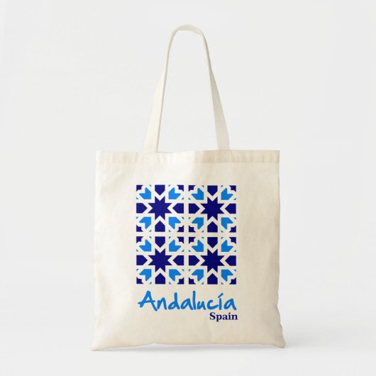 Andalusische Tegels 6 Tote Bag (Voorkant)