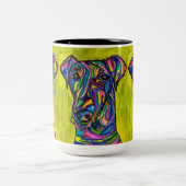 Andalusische Terriër houdt van Mok (Center)