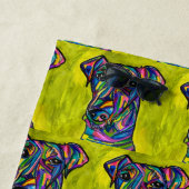 Andalusische Terriër Love Strandlaken (In situ)