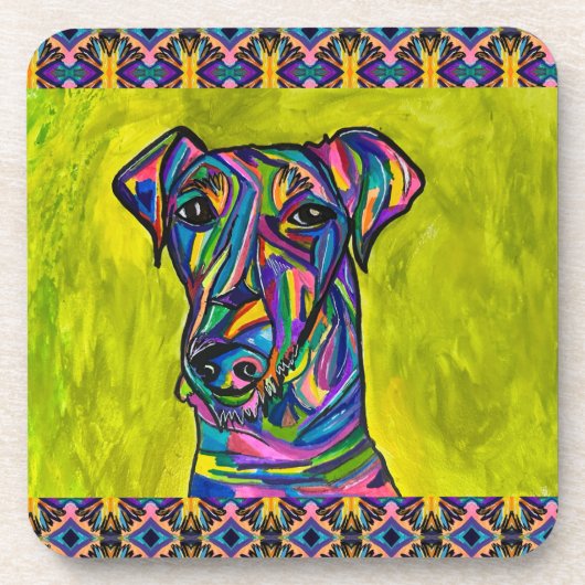 Andalusische Terriër Onderzetters (Voorkant)