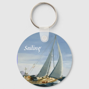 Andante Sailing-sleutelketen Sleutelhanger
