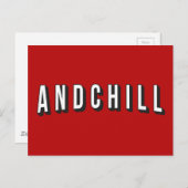 ANDCHILL BRIEFKAART (Voorkant / Achterkant)