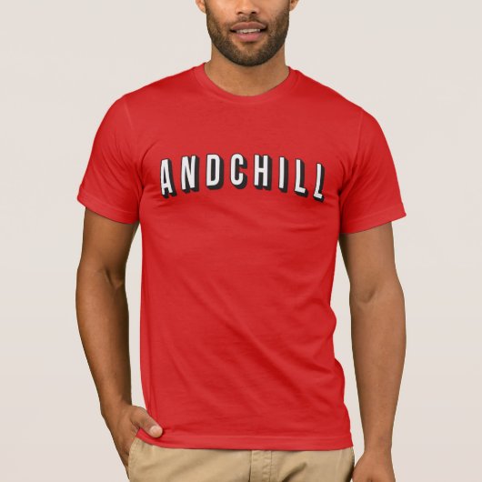 ANDCHILL T-SHIRT (Voorkant)