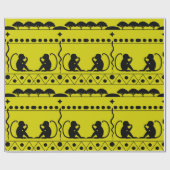 Andean Amazon Gift Wrap – Ecuadorian Tribal Patter Cadeaupapier (Vlak)