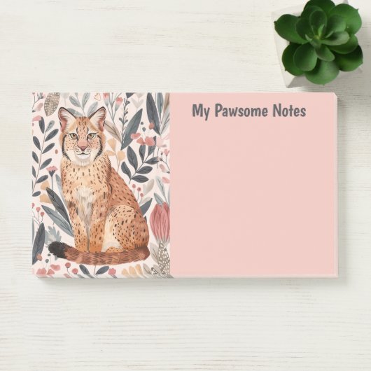 Andean berg kat Boho Mijn Pawsome Persoonlijk Post-it® Notes (Kantoor)