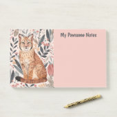 Andean berg kat Boho Mijn Pawsome Persoonlijk Post-it® Notes (Op bureau)