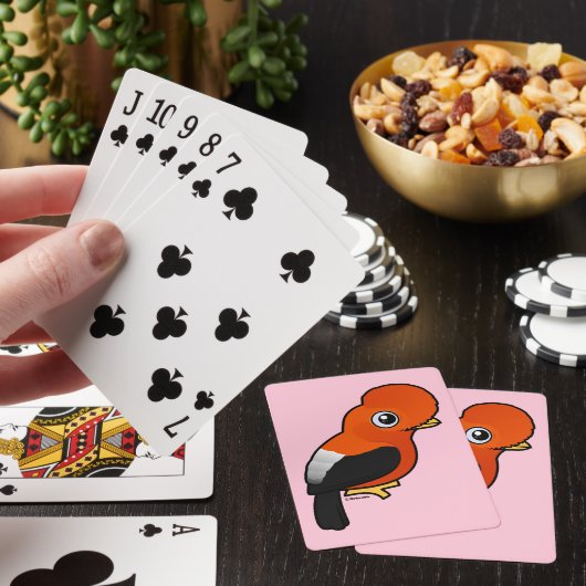 Andean Cock-of-the-rock Pokerkaarten (Insitu)