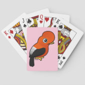 Andean Cock-of-the-rock Pokerkaarten (Achterkant)