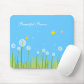 andelions, mooie bries muismat (Met muis)