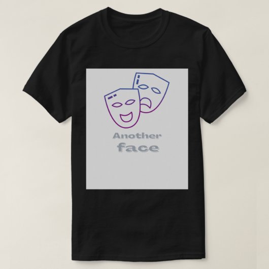 ander gezicht t-shirt (Design voorkant)