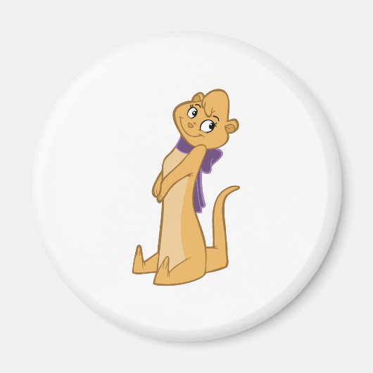 Ander meisje zittend magneet (Voorkant)