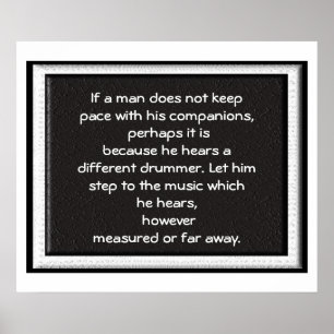 Ander Tromgeroffel - Quote Poster