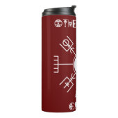 Ander wereldambacht Merch Thermosbeker (Gedraaid links)