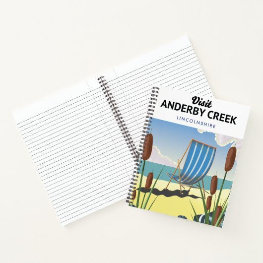 Anderby Creek Lincolnshire Notitieboek (Binnen)