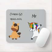 Andere 50 jaar gevogelte, eendagskuikens muismat (Met muis)