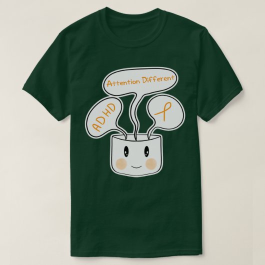 Andere ADHD-bewustmakingsmaand 2 T-shirt (Design voorkant)