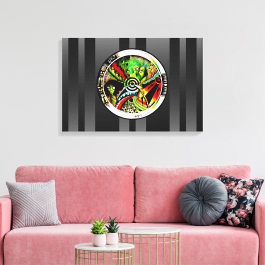 Andere afmetingen canvas afdruk (Insitu (Woonkamer))