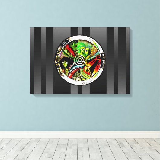 Andere afmetingen canvas afdruk (Insitu (Houten vloer))