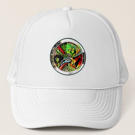 Andere afmetingen trucker pet (Voorkant)