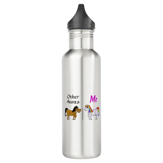 Andere Aunts Me Unicorn Metal Waterfles (Links)